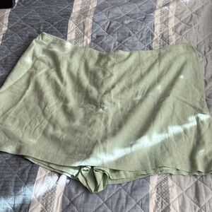 Abercrombie & Fitch Mint Green Skort